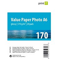 PRINT IT Paper Photo Glossy A6 20 listů