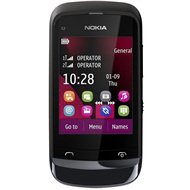 Nokia C2-03 Dual SIM Touch and Type Chrome Black
