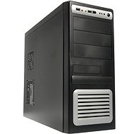 Eurocase MiddleTower 5435 čierno-strieborná 450W