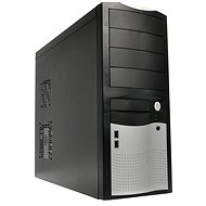 Eurocase MiddleTower 5410 čierno-strieborná