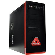 Eurocase MiddleTower 5485 černo-červená 400W