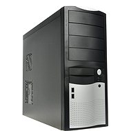 Eurocase MiddleTower 5410 čierno-strieborná 400W