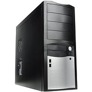 Eurocase MiddleTower 5410 černo-stříbrná 400W PFC