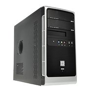 Eurocase MicroTower MC32 čierno-strieborná Fortron 350W