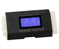 DeLock testovací přístroj ATX 2.0 zdrojů (24 pinů) s LCD displejem