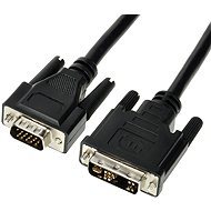 OEM DVI-I - VGA, prepojovací, tienený, 1.8m