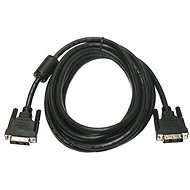 propojovací DVI-D pro LCD (DVI-D <-> DVI-D), single link, stíněný, 5m