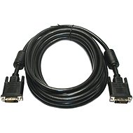 prepojovací DVI-D pre LCD (DVI-D <-> DVI-D), dual link, tienený, 1.8m