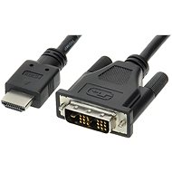ROLINE DVI - HDMI propojovací, stíněný, 2m