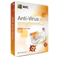 AVG Anti-Virus 2012 licence pro 2 počítače na 12 měsíců