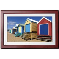 32" BRAUN DigiFrame 3200 hnědé dřevo 