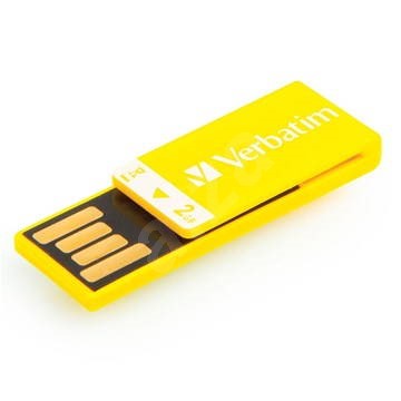 Verbatim Store 'n' Go Clip-it 2GB žltý