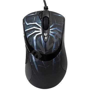 A4tech XL-747H Gaming motív pavúk modrý