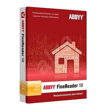 ABBYY FineReader 10 Home Edition CZE - elektronická licence