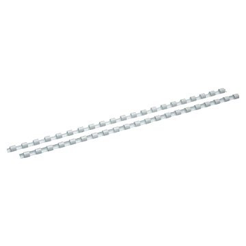 Peach vazací hřbet 21Rg A4, bílý, průměr 6 mm, 100 kusů