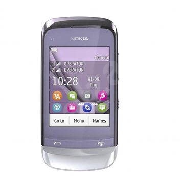 Nokia C2-06 Dual SIM Touch and Type Lilac