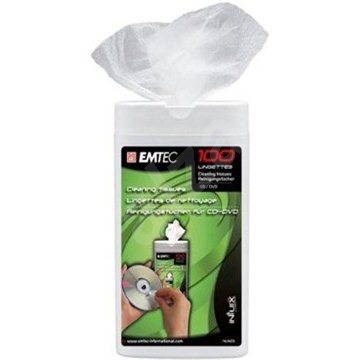 Čistící utěrky EMTEC na CD/DVD
