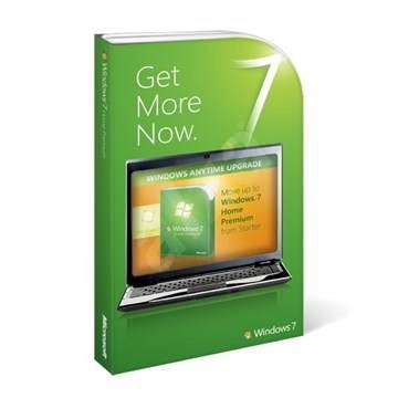 Microsoft Windows 7 Home Premium upgrade z Windows 7 Starter CZ, (WAU)