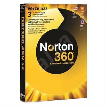 Symantec Norton 360 5.0 CZ (1 User 3 PC) + Norton Mobile Security